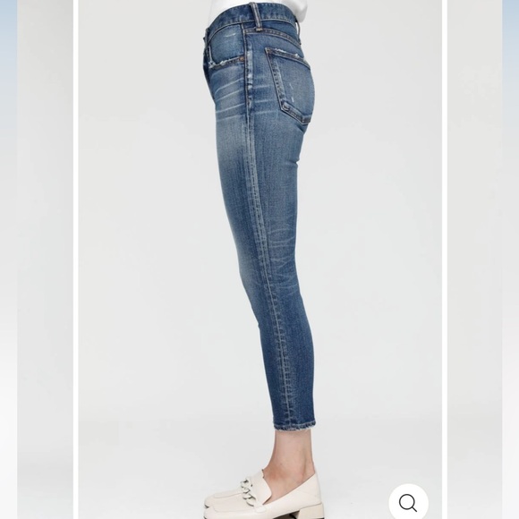 Moussy denim Japanese high end jeans MV Sundance skinny sz28 NWT - Picture 6 of 14